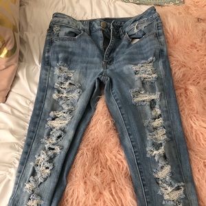 Ripped AE jeans